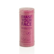 ERASE YOUR FACE Reusable Makeup Removing Cloth, Pink