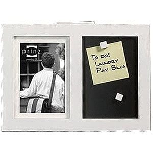 ERASURES two panel wood w 4x6 frame - 4x6