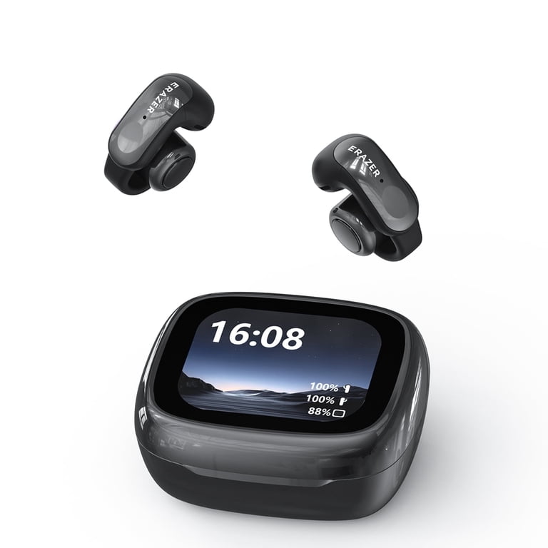イヤホン rezer Bluetooth ERAZER XF28 Open Ear Headphones AI Translation Earbuds Real Time