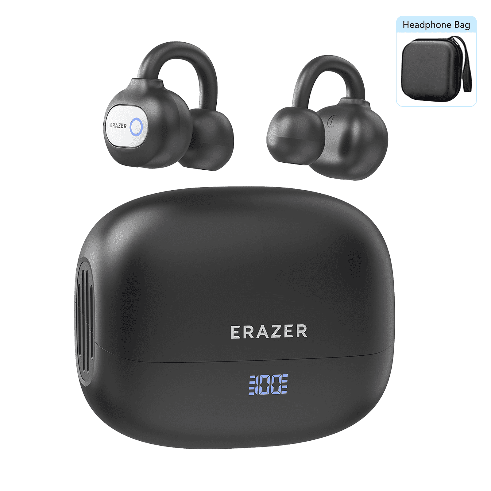 ERAZER XF50 AI Translator Earbuds Bluetooth V6.0 Earphones OWS Ear clip Headsets Sports with Mic Translator Earbuds Open-Ear