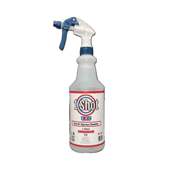 ERC #1 Epoxy Cleaner  "1 Shot" 32 oz Spray Bottle