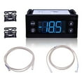 thumbnail image 1 of ERC112D Temperature Controller Kit, Electronic Refrigeration Controller with Dual Sensor Probes,00C30-123D-03 080G3492,1 * ERC112D Temperature Controller Kit, 1 of 6