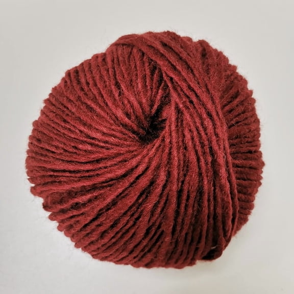 ERDOUY 1 Roll(50g) Wine red Soft Durable 30% Wool & 70% Acrylic Blend Yarn, Premium Crochet Knitting Yarn for DIY Crafts & Craft Lovers