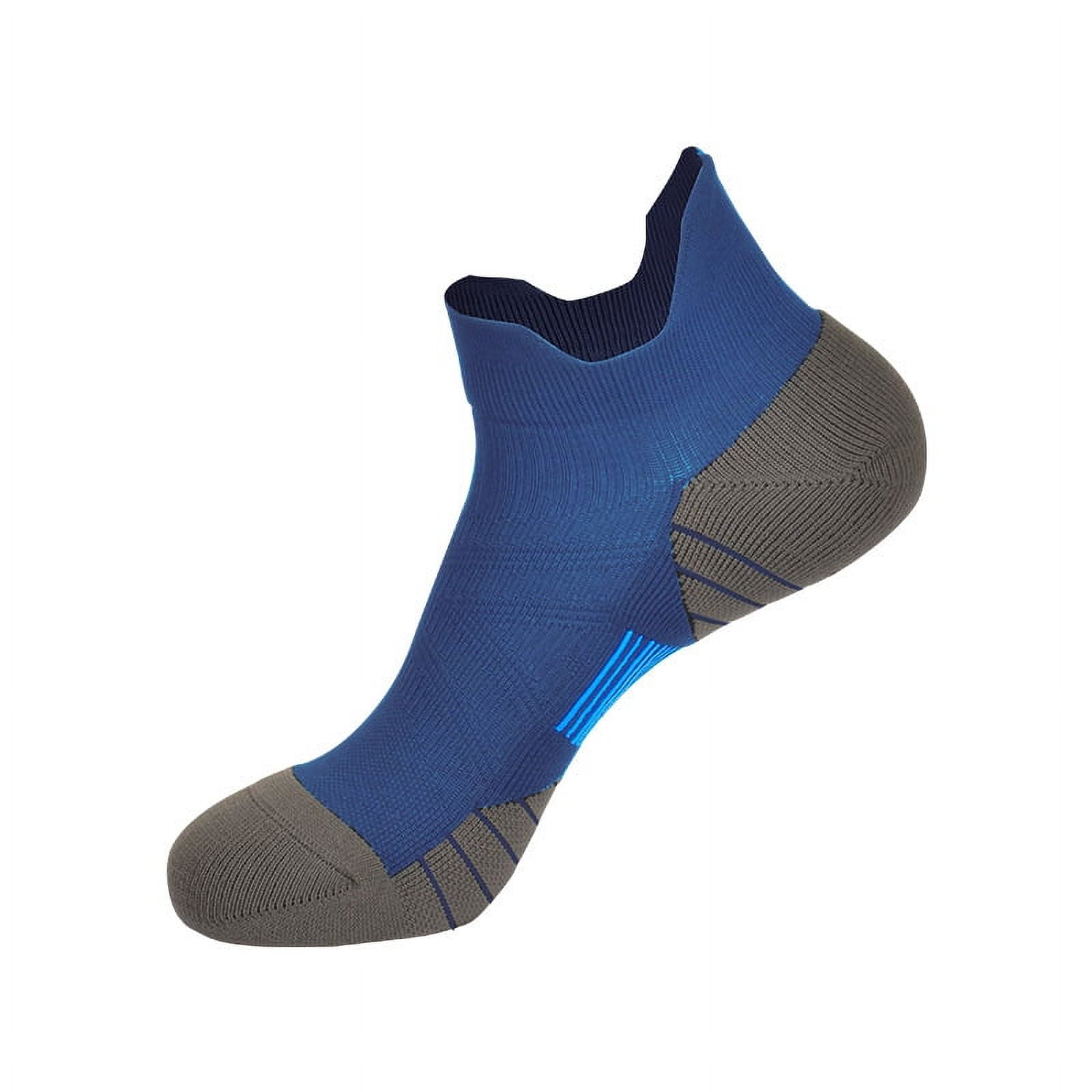 ERDOUY 10 pairs of No Show Socks Womens and Men Low Cut Ankle Short Anti-slid Athletic Running Novelty Casual Invisible Liner Socks，Blue
