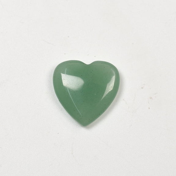 ERDOUY 10 pieces of natural green crystal raw stone mini 2 * 2cm heart-shaped natural stone accessory pendant DIY decoration gift accessories