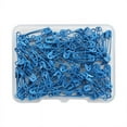 thumbnail image 1 of ERDOUY 19mm 600PCS Premium Safety Pins, Colored Safety Pins Bulk Sewing Pins for DIY Craft Making and Clothing, Knitting Stitch Marker, Dark Blue, 1 of 4