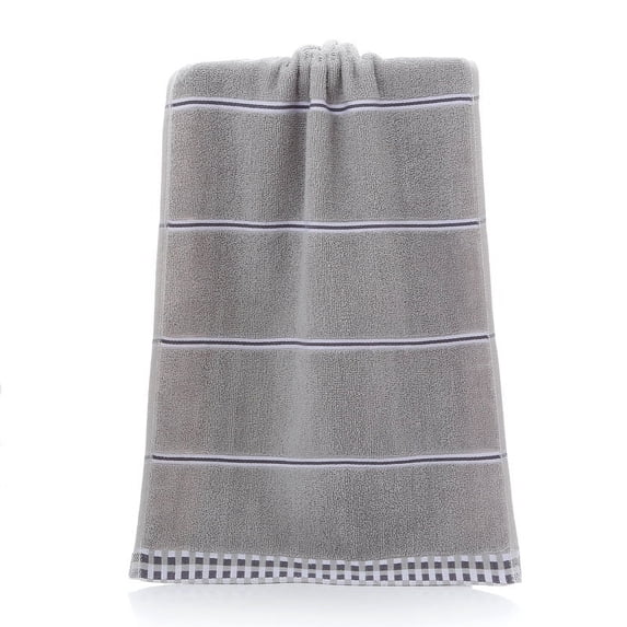 ERDOUY 1pcs pure cotton Bathroom Hand Towels, Home Soft Cotton Super Soft Highly Absorbent Hand Towel for Shower, Pool, Spa, Gym, Hand Towel for Daily Use 12.99x28.74inch (gray)
