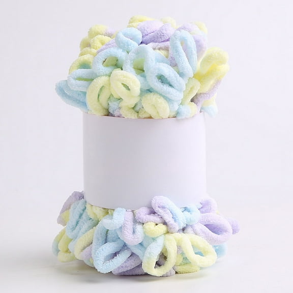 ERDOUY 200g Wool Finger Loop Thread Hand Knitted Scarf Wool Ball Coarse Wool Knitting DIY Hand Pillow Blanket DollB