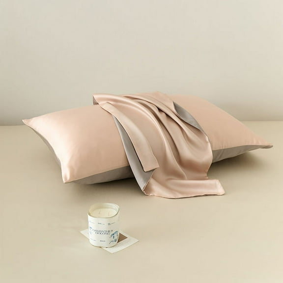 ERDOUY 2Pcs 100 Austrian Lanzin tencel single pillowcases Light luxury life, selected fabric pillowcase, guard your sweet dream 18.9x29.13inch(blue