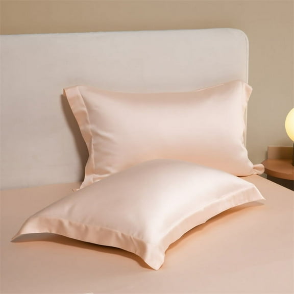 ERDOUY 2Pcs 60 tencel pillowcases Start your dream night with this comfortable, breathable pillowcase 18.9x29.13inch(complexion