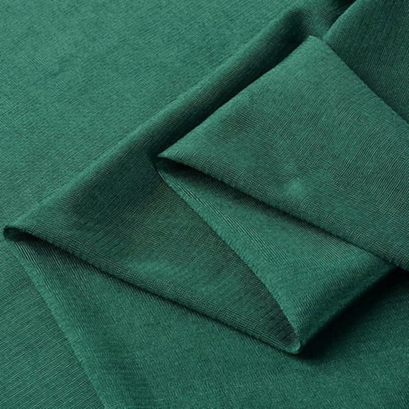 ERDOUY 39*63in Premium Elastic Knitted Lining Fabric, Ultra-Soft Breathable Textile Ideal for Clothing, Formal Attire, Performance Wear & Dresses, Dark Green