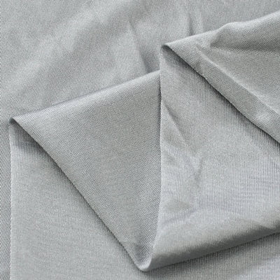 ERDOUY 39*63in Premium Elastic Knitted Lining Fabric, Ultra-Soft Breathable Textile Ideal for Clothing, Formal Attire, Performance Wear & Dresses, Grey