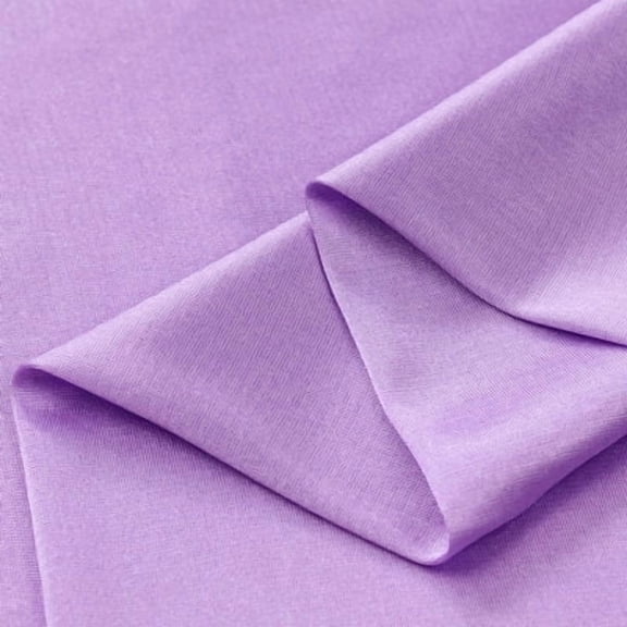 ERDOUY 39*63in Premium Elastic Knitted Lining Fabric, Ultra-Soft Breathable Textile Ideal for Clothing, Formal Attire, Performance Wear & Dresses, Purple