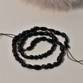 thumbnail image 1 of ERDOUY 5 pieces 6 * 9mm irregular shaped natural crushed stone crystal black natural stone semi-finished DIY jewelry accessories, 1 of 1
