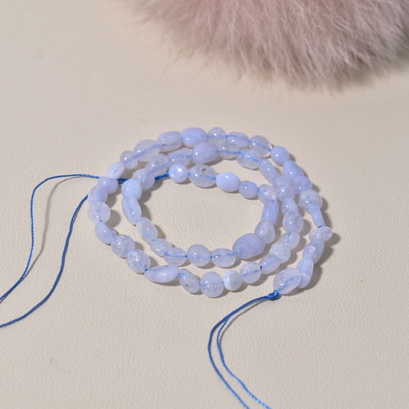 ERDOUY 5 pieces 6 * 9mm irregular shaped natural crushed stone crystal light purple natural stone semi-finished DIY jewelry accessories