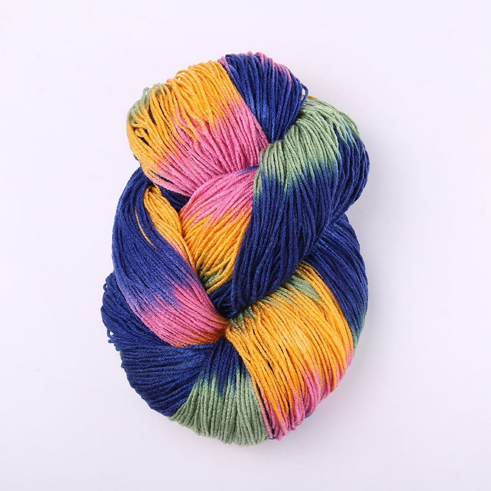 ERDOUY 500G Yarn Landscapes Yarn, Multicolor Yarn for Knitting, Crocheting Yarn, 1-Pack,H