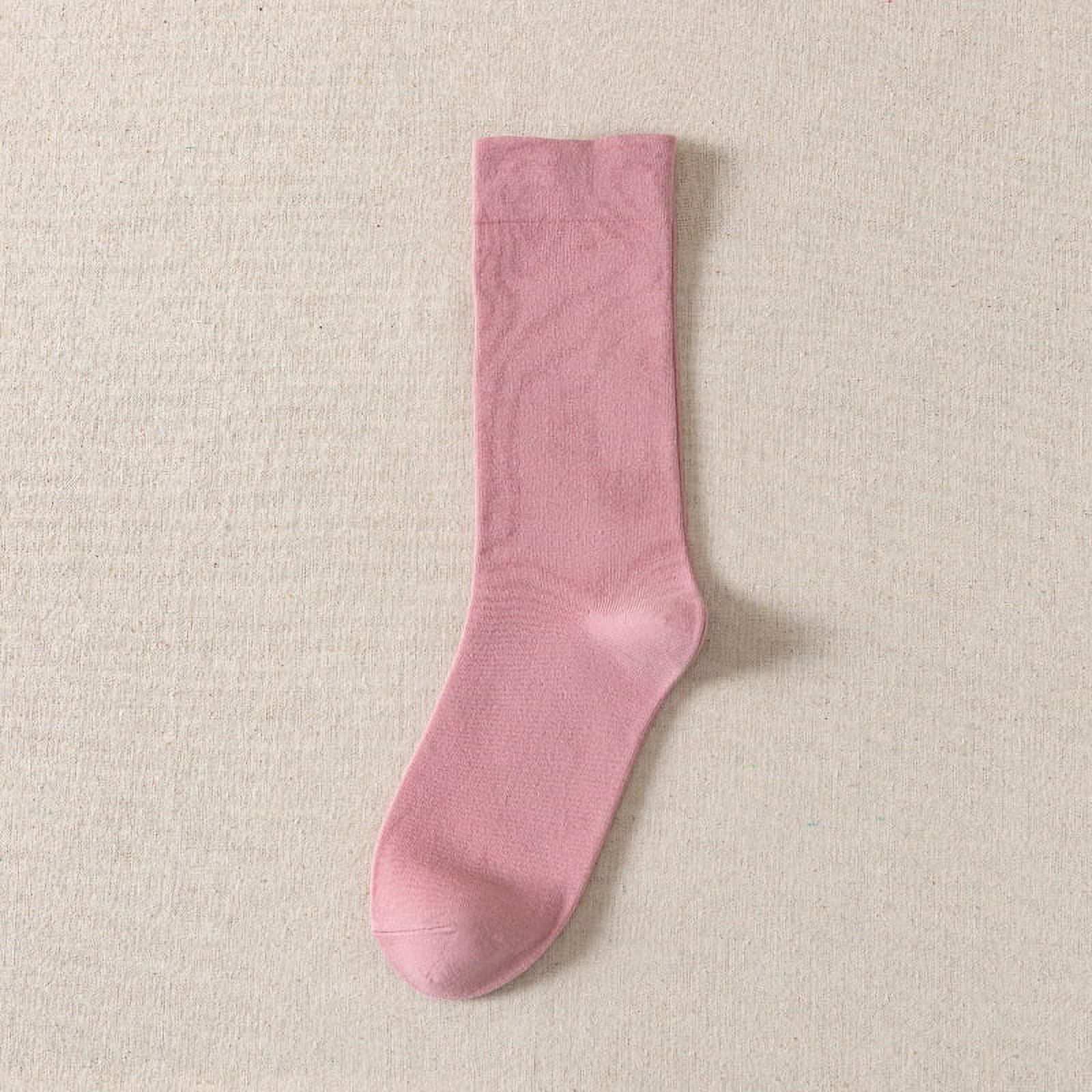 ACCFOD Womens Cute Crew Socks Casual Athletic Aesthetic Socks Neutral Cotton Socks For Women Granola Girls Clothes Tamano 9 11 Color Solid Color&pid=ngixnzbkyt