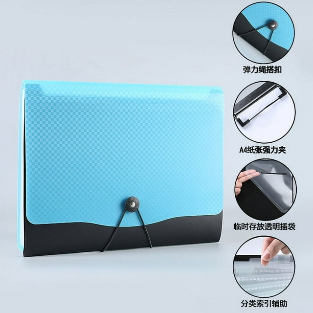 ERDOUY Accordion File Organizer, 13 Pocket Expanding File Folder