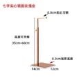thumbnail image 1 of ERDOUY Adjustable Hanging Bag Stainless Steel Wallet Stand Display Stand Clothing Store Bag Display Stand Hanging Bag Stand Solid Stand (7-Character Mirror, Rose Gold), 1 of 4