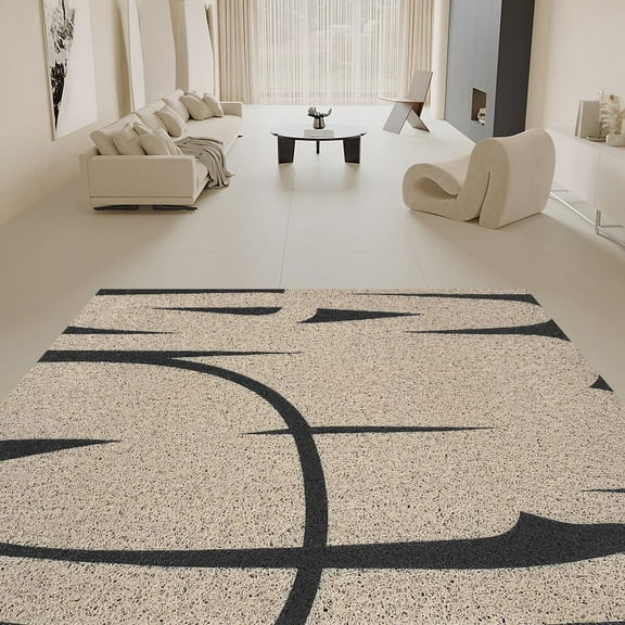 ERDOUY Bathroom Rug Mat , Non-Slip Plush Shaggy Bath Carpet, Machine Wash Dry, Bath Mats for Bathroom Floor, Tub and Shower, Bathroom Runner Bathmat Accessories Decor, Khaki I,16*24inch