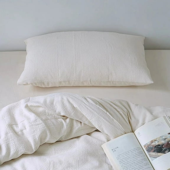 ERDOUY Bed Sheets Set, Bedding Sheets Pillowcases Kit, Twin Bed Set, Hotel Bedding, Home Decor(White)