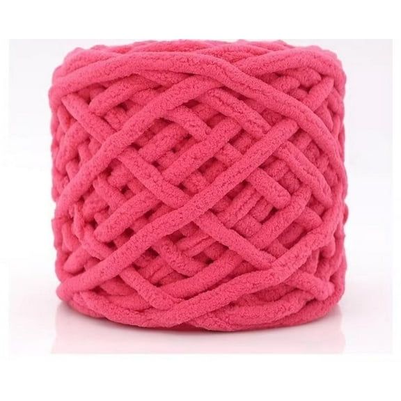 ERDOUY Chunky Yarn, Super Soft Acrylic Bulky Thick Washable Yarn for Arm Knitting DIY Handmade Blankets Scarf Sweater Cream About 100g(A19)