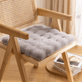 thumbnail image 1 of ERDOUY Cushion Garden Terrace Home Kitchen Office Thick Comfortable Cushion, Gary, 16*16 inches, 1 of 4