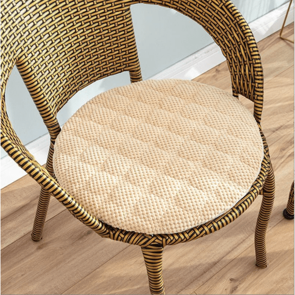 ERDOUY Cushion Garden Terrace Home Kitchen Office Thick Comfortable Cushion, Khaki, 16 * 16 inches