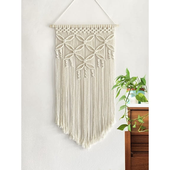 ERDOUY Handmade Cotton Home Decor Macrame Wall Hanging