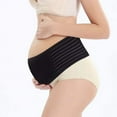 thumbnail image 1 of ERDOUY Maternity Belt Pregnancy Support Belt Bump Band Abdominal Support Belt Belly Back Bump Brace Strap(Black), 1 of 5