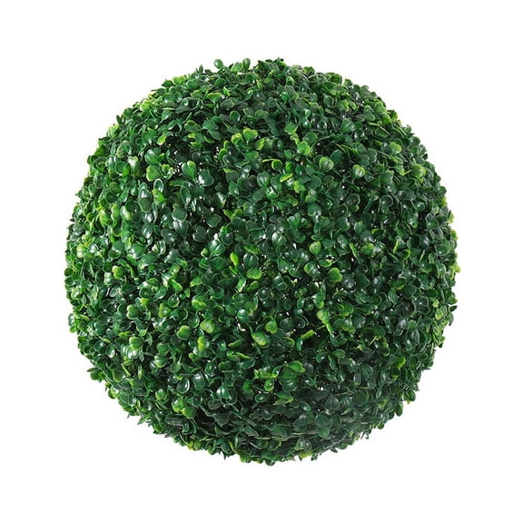 ERDOUY Simulated Ball Outdoor Plants Green Moss Balls Out Door Decor Simulated Topiary Balls Backyard Plant Balls Faux Plant Balls Faux Grass Ball Fake Grass Ball Round Silk Flower,18cm