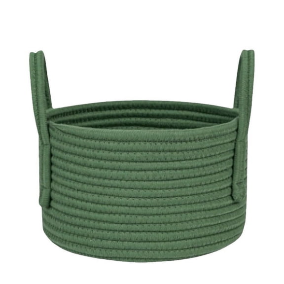 ERDOUY Storage Box for Pantry Organizer and Storage,Perfect for Bathroom,Cabinet,Kitchen,Fridge,Closet Organization Supplies 9.5*9.5*5.51inch (Green)