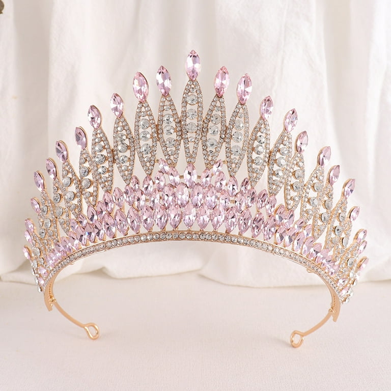 ERDOUY Wedding Tiara for Bride Princess Tiara Headband  display picture 2