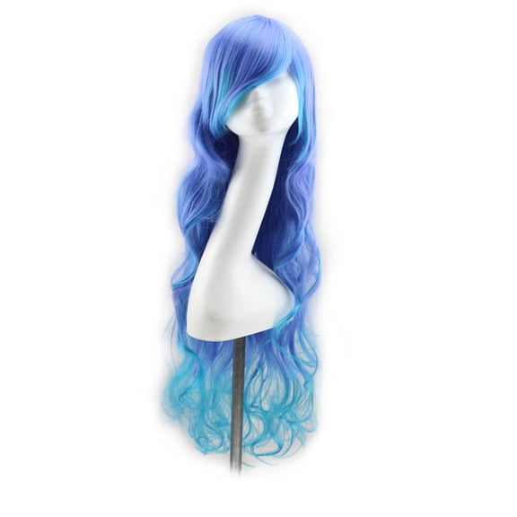 ERDOUY Wig Curly Hair Wave Medium Temperament Wig Headgear,31.5inA139