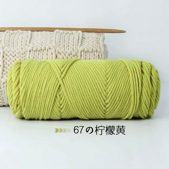 ERDOUY Wool Yarn for Knitting & Crocheting Projects - Premium Hand Dyed Yarn, 200g Weight Yarn, Soft & Durable Wool Yarn，Green D