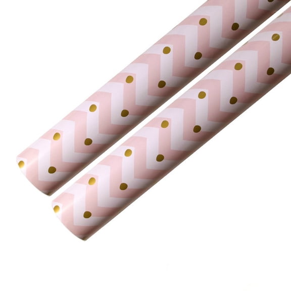 ERDOUY flowers, gifts, gift box packaging paper, pink glossy gold printing packaging paper, ,pink wave