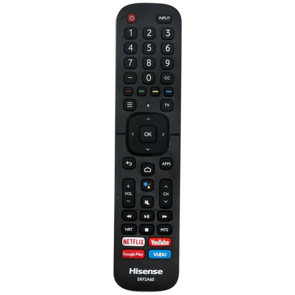 ERF2A60 RF Remote for Hisense TV H8F H9F 50H8F 55H8F 55H9F 65H8F 65H9F 55H8090F