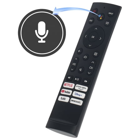 ERF3A90 NPYDTP Replacement Voice Remote Control Fit for Hisense U7G U9G U8 Series 4K ULED Android Smart TV 75U7G 65U7G 55U7G 65U8G