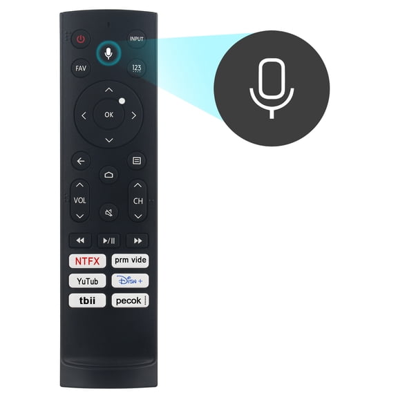 ERF3A90 Replaced Voice Remote Control for Hisense TV U7H  55U8H65U8H 75U8H U8H QLED 43A53FUA 50A53FUA 50A66FUA 55A53FUA 55A66FUA
