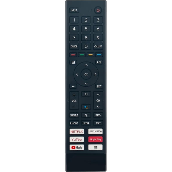 ERF3L80H Replacement Remote Control Commander fit for Hisense Smart TV 32A4G 32E4G 43A4G