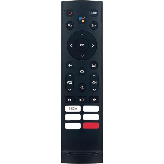 ERF3L90H Substitute Televisions Controller for 4K Screens, Comfortable Keypad for ERF3B90H 120L9GCINE120A