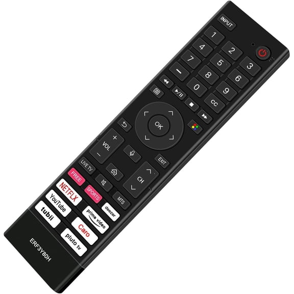 ERF3Y80H Remote Control Commander fit for Hisense Smart TV 50A53FUV 55A53FUV 65A53FUV 43A6GV