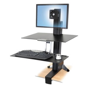 ERG33350200 - Ergotron Inc WorkFit-S Sit-Stand Workstation w/Worksurface