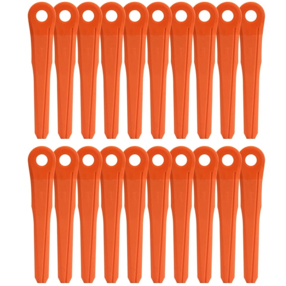 ERGIT 20 Pack Trimmers Blades Replacement for Stihl Weed Eater Blade PolyCut 6-2, 6-3, 7-3, 28-2,48-2 Trimmer Head - 4002 007 1000