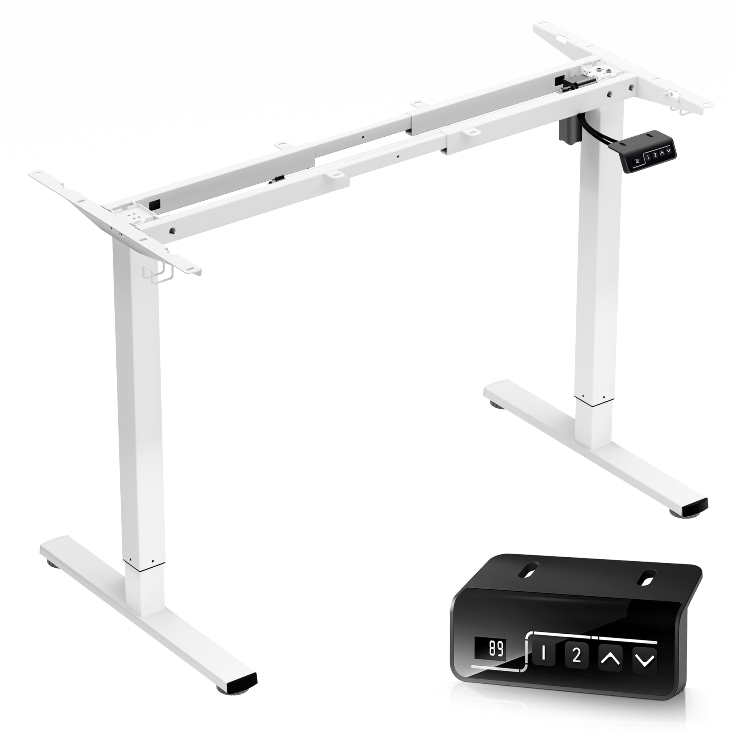 ERGOMAKER Single Motor Standing Desk Frame,14.37 x 41.54 x 4.33 inches
