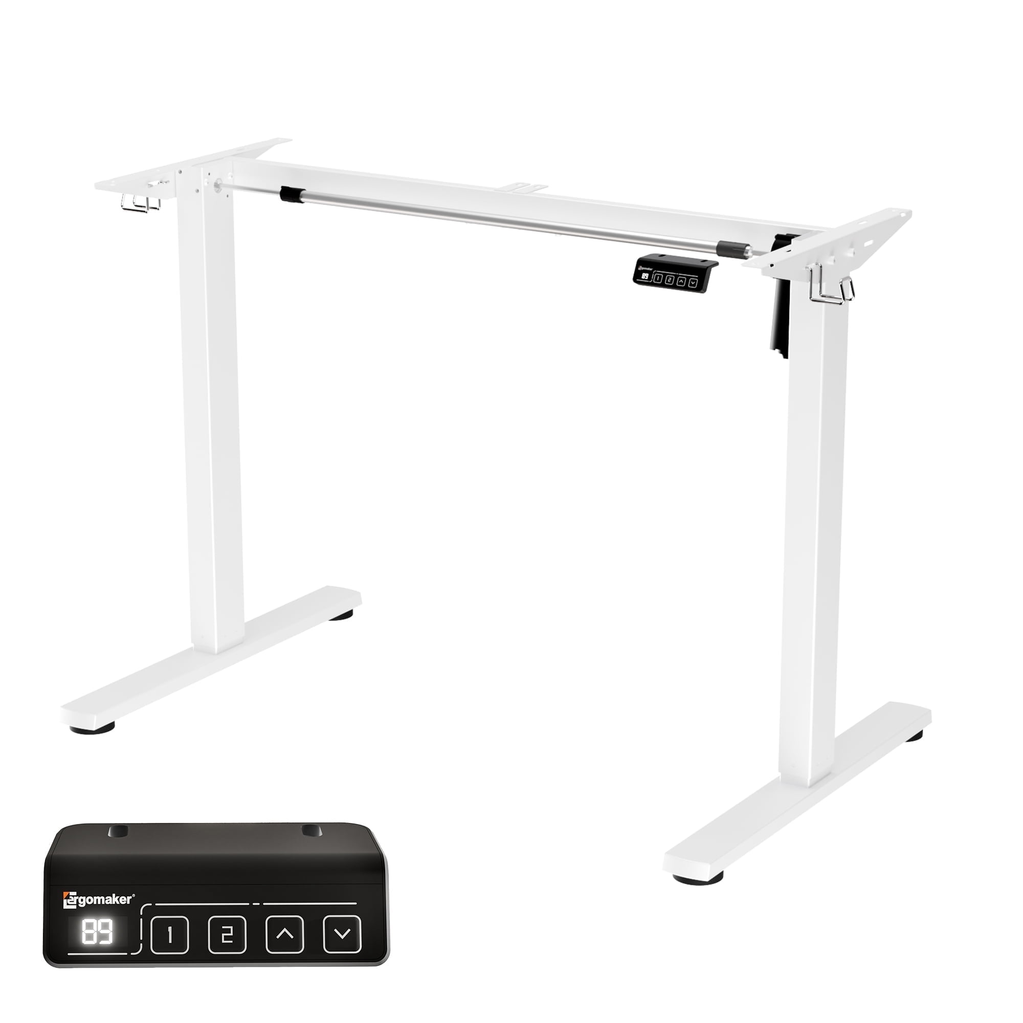 Adjustable Desk Legs VIVO Dual Motor Electric Standing Desk Frame ...