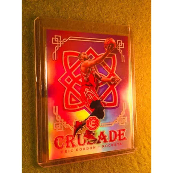 ERIC GORDON REFRACTOR ROCKETS PRIZM 2016 Excalibur Crusade PURPLE PRISM /49 SSP*