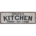 thumbnail image 1 of ERICKA's Kitchen Rustic Chic Decor Gift 6x18 Sign 106180051539, 1 of 1