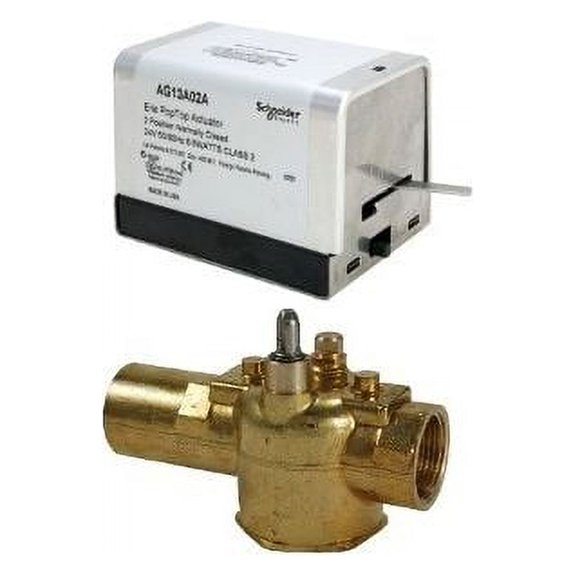 ERIE CONTROLS VS2342G14A020 24v 34" 2 Way Inverted Flare 2.5cv Steam Zone Val