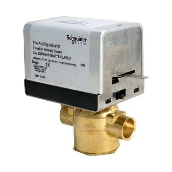 ERIE CONTROLS VT2317G13A01A 24v 34" Sweat N.C. 2 Way Spring Return Zone Valve
